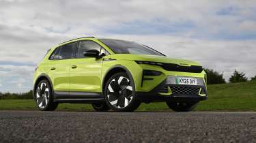 New Skoda Elroq vRS UK - front static 