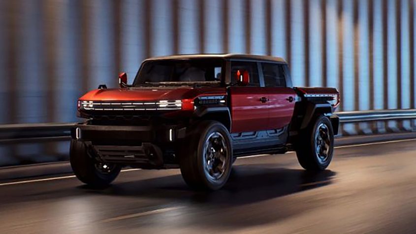 New GMC Hummer X concept is what America calls ‘mid-size’
