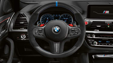 BMW X3 M with M Performance parts - interior