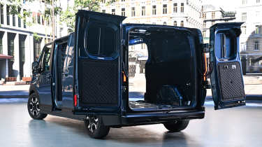 Kia PV5 Cargo - rear doors open