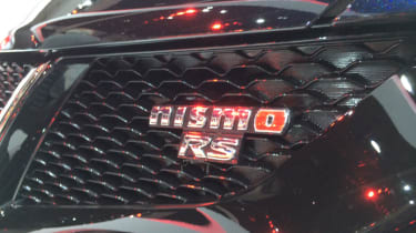 Nissan Juke Nismo RS badge