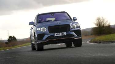 Bentley Bentayga Speed - front cornering