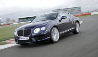 Bentley Continental V8 front tracking