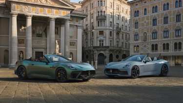 New Maserati GranCabrio - front static 