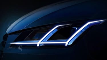 New Audi TT 2014 headlights 