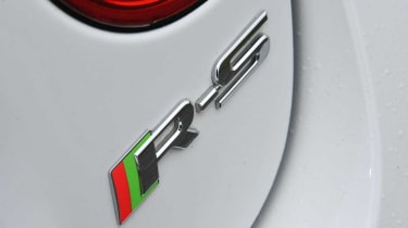 Jaguar XKR-S Convertible badge