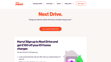E.On Next Drive Fixed website page