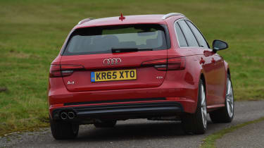 Audi A4 Avant - rear cornering