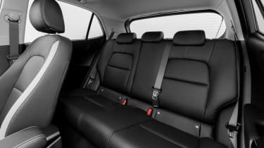 Kia Picanto facelift - rear seats