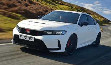 Honda Civic Type R - front tracking