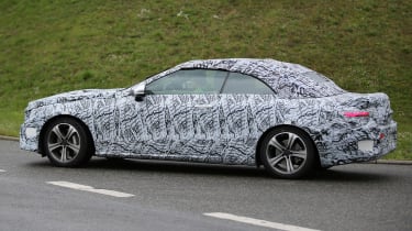 Mercedes E-Class Cabriolet 2017 spied 5
