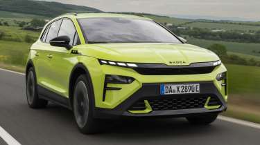 Skoda Elroq vRS - front tracking