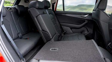 Skoda Kodiaq - seats folded