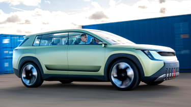 Skoda Vision 7S concept - front