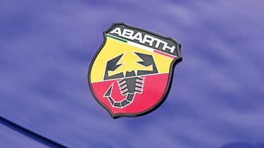 Abarth 600e Scorpionissima - Abarth badge