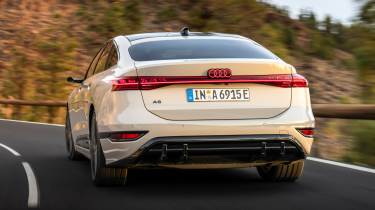 Audi A6 e-tron - rear action