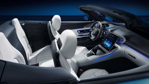 Mercedes SL interior - cabin