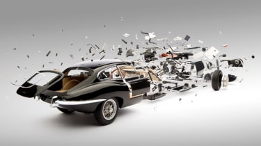 Fabian Oefner Disintegrating 03 - Jaguar E-Type