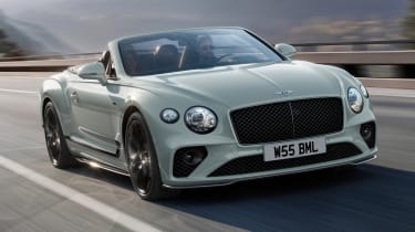 Bentley Continental GTC - front tracking