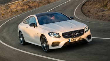 Mercedes E-Class Coupe - AMG Line front cornering