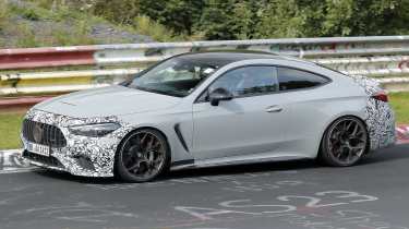 Mercedes-AMG CLE 63 Coupe testing - front angled