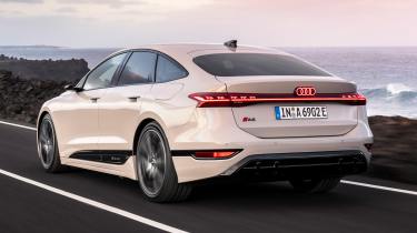 Audi A6 e-tron Sportback - rear tracking