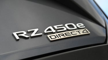 Lexus RZ 450e - rear badge