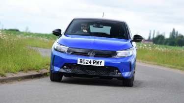 Vauxhall Corsa - front cornering