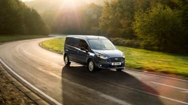 New Ford Transit Connect and Courier - front