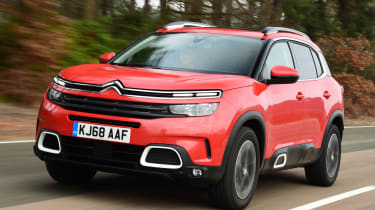 Citroen C5 Aircross tracking front
