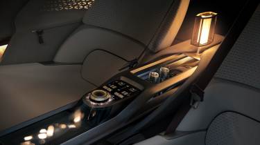Bentley EXP 15 concept - rear interior