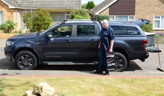 Kim Adams with Ford Ranger