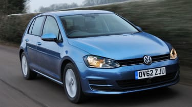 Volkswagen Golf front tracking