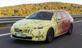 Skoda Octavia Estate prototype - front