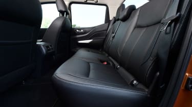 Nissan Navara long-term - rear seats