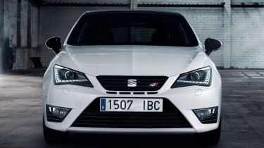 SEAT Ibiza Cupra front action