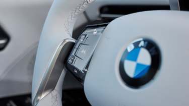 BMW iX3 - steering wheel detail
