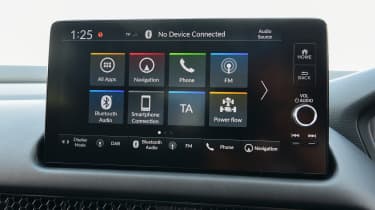 Honda ZR-V - infotainment system