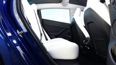 Tesla Model 3 - rear seats