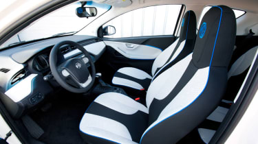 MG EV Concept interior
