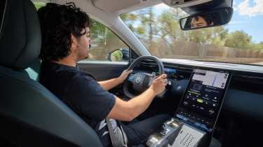 Jordan Katsianis driving the Citroen C5 Aircross