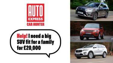 Used Car Hunter - £20k family SUVs header image 