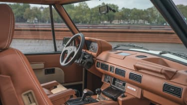 Range Rover Classic V8 - interior