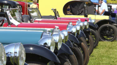Austin Seven headlights