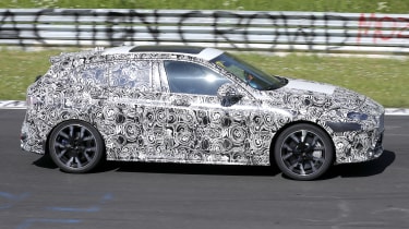 2023 BMW 1 Series (camouflaged) - side action