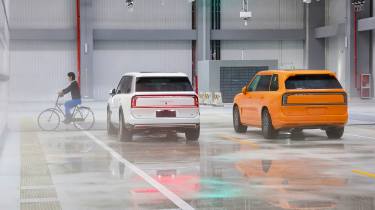 Geely safety testing centre - crash testing