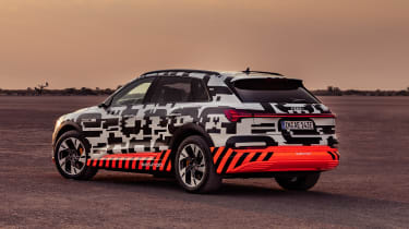 Audi e-tron Prototype review - rear 3/4 still