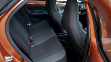 Toyota Aygo X Hybrid - rear seats