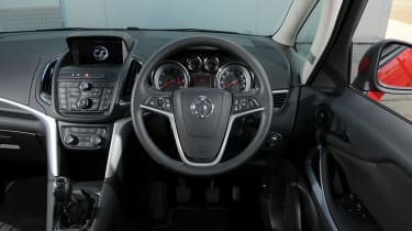 Vauxhall Zafira Tourer interior