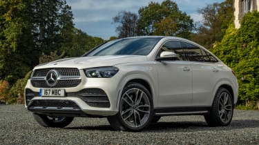 Mercedes GLE Coupe twin test - front 